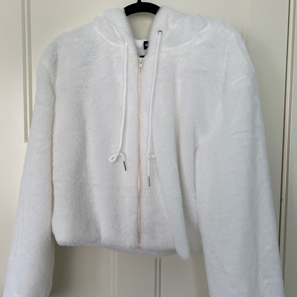 Fluffy Faux Fur Jacket